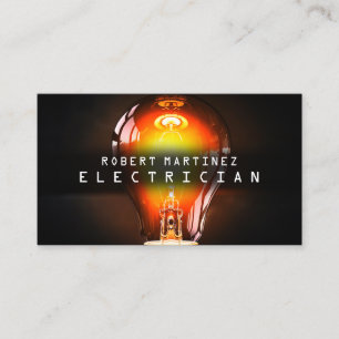 Lichtblitzabdeckung elektrisch visitenkarte