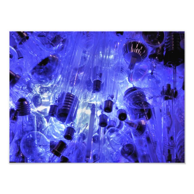 LICHTBLUEN FOTODRUCK (Vorne)