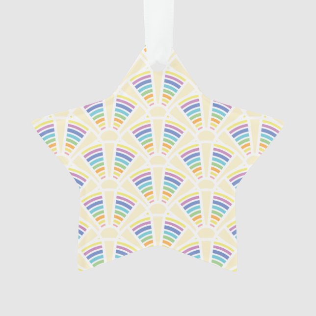 Lichtbögen Akrylverzierung Ornament (Vorderseite)