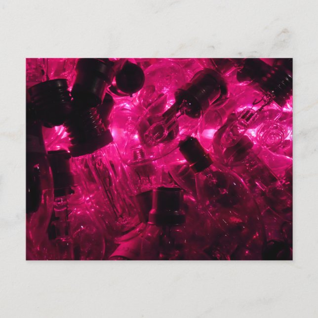 LICHTBULS POSTKARTE (Vorderseite)