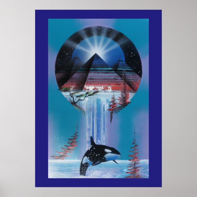 Lichtdruck Poster (Vorne)