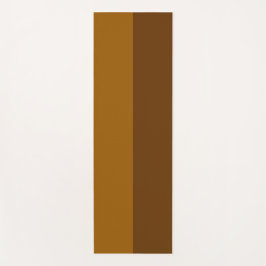 Lichtdunkelbraune Teil Halbseitengestaltung Yogamatte