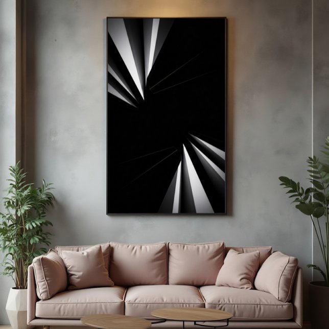 Lichte Abgrundgeometrie Poster (Von Creator hochgeladen)