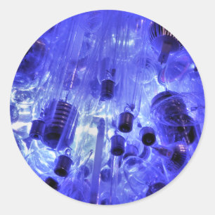 LICHTE RUNDER AUFKLEBER