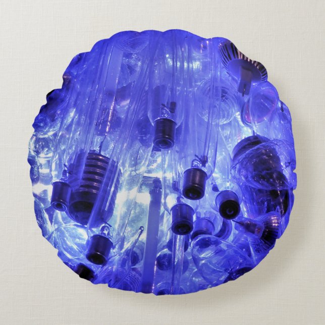 LICHTE RUNDES KISSEN (Vorderseite)