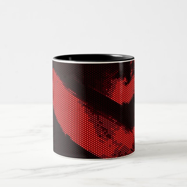 Lichtemittierende Diode Zeppelin Zweifarbige Tasse (Mittel)