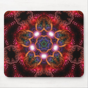 Lichtenergie   Rosa Lila Mousepad