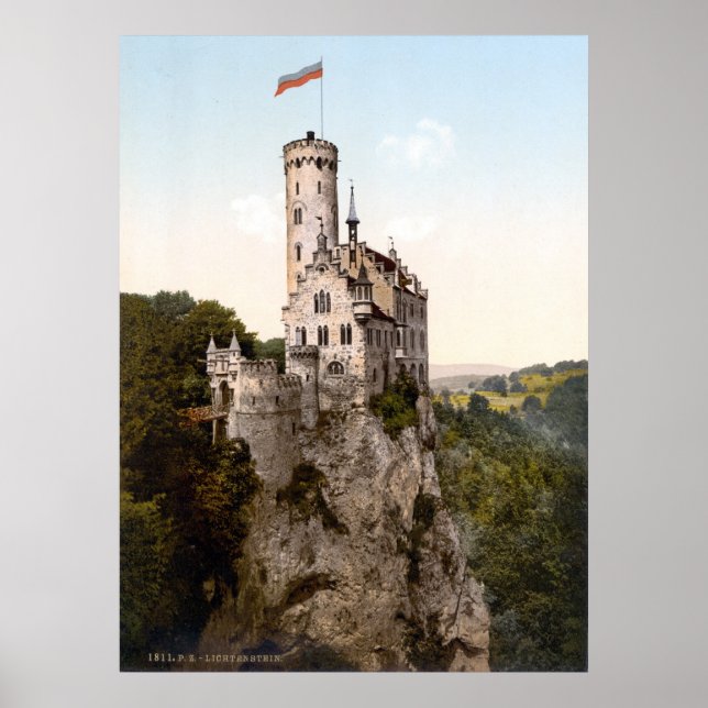 Lichtenstein Castle Poster (Vorne)