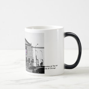 Lichtenstein in Chicago Verwandlungstasse
