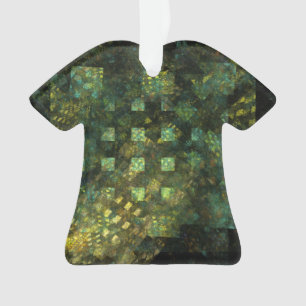Lichter im Abstrakten Kunst-Akryllischen Shirt der Ornament
