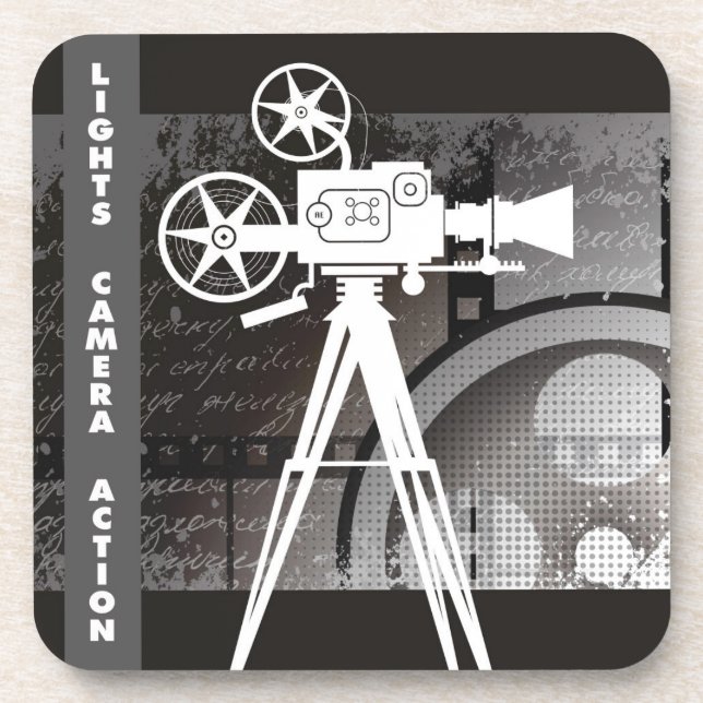 Lichter, Kamera, Untersetzer (Vorderseite)