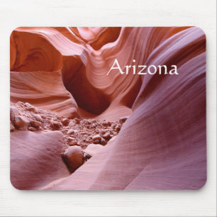 Lichter und Felsen im Canyon, Arizona Mousepad