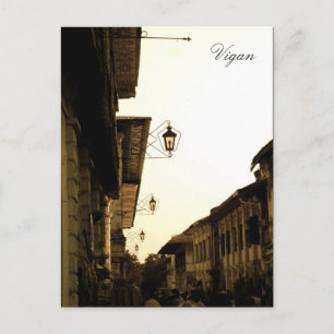 Lichter von Vigan Postkarte