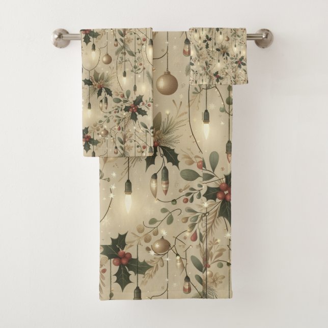 Lichterfee, Wald hell Badhandtuch Set (Insitu)