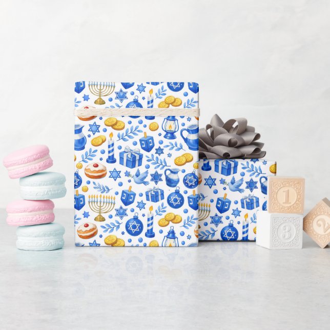 🕎🕎🕎Lichterfest Geschenkpapier (Babyparty)