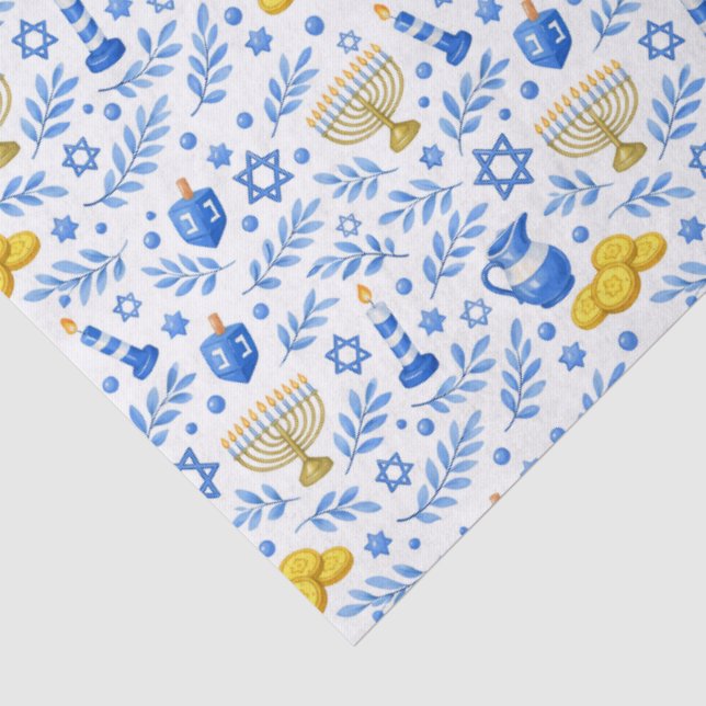 🕎🕎🕎Lichterfest Seidenpapier (Detail)