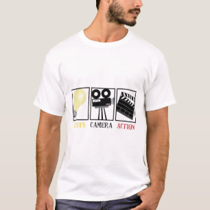 Lichterkamera-Aktion T-Shirt