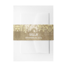 Lichterkette - Glitzer Vintage Hochzeitsband