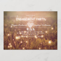 Lichterkette glüht rustikale Begegnungsfeier