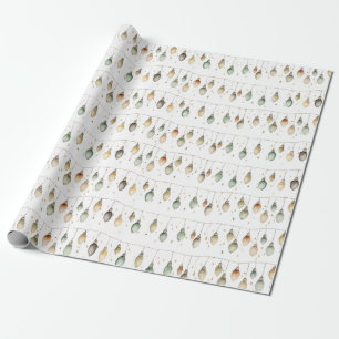 Lichterketten Geschenkpapier