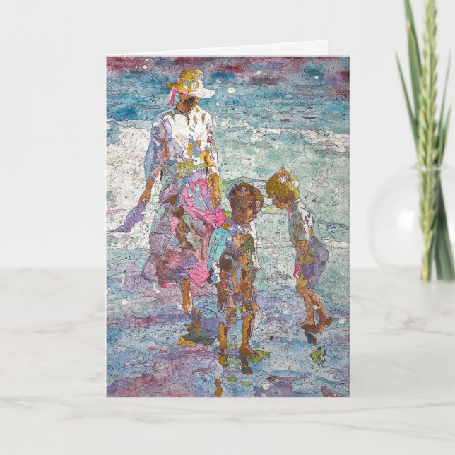 Lichtersammlung © – Muttertags-Kunstkarte Feiertagskarte (Vorderseite)