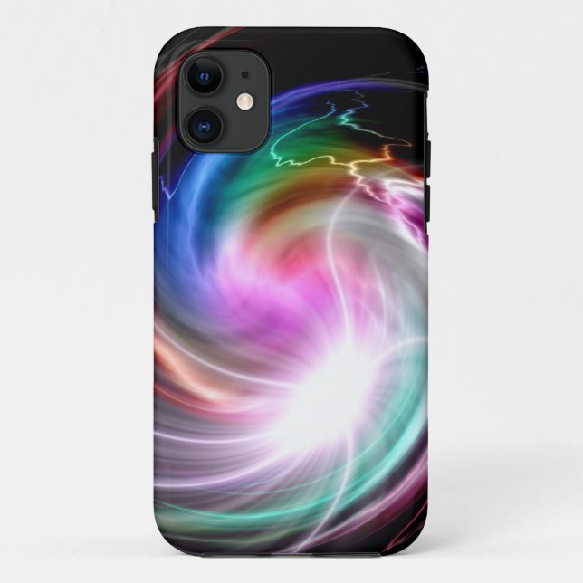 Lichtfarbene Galaxie Case-Mate iPhone Hülle (Rückseite)