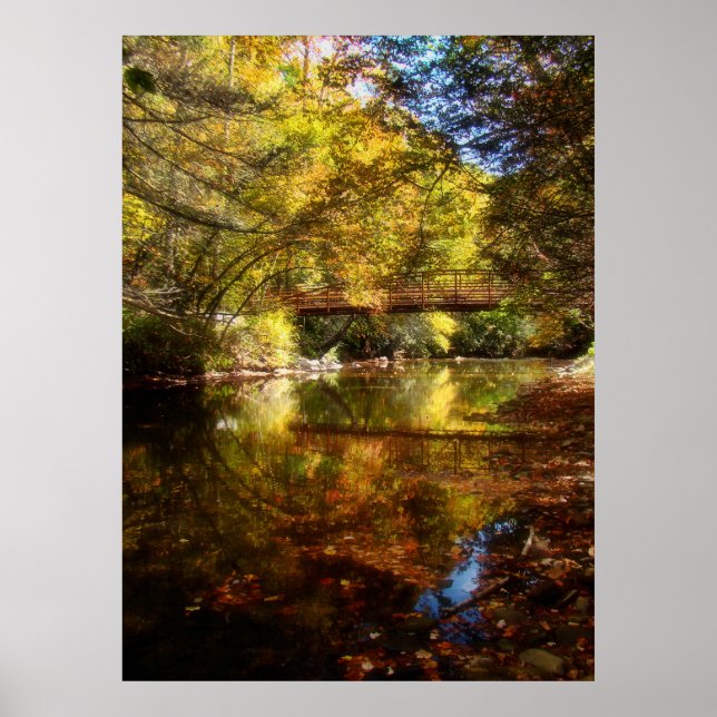 Lichtfluss Poster (Vorne)