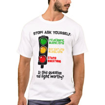 Lichtgedanklicher Verkehr: "Nicht stupide Frage Ge