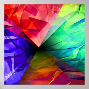 Lichtgeometrie Poster