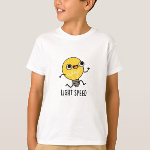 Lichtgeschwindigkeit Funny Running Bulb Puff T-Shirt