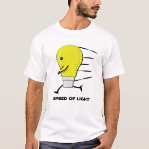 Lichtgeschwindigkeit - Funny Running Bulb T-Shirt