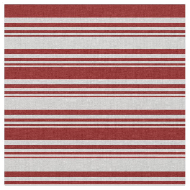 Lichtgrau und Maroon-Farbmuster Stoff (Nahaufnahme)