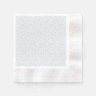 Lichtgraue geometrische Blume Modernes Sommermust Serviette