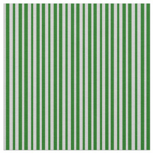 Lichtgraue und dunkelgrüne Streifen/Linienmuster Stoff