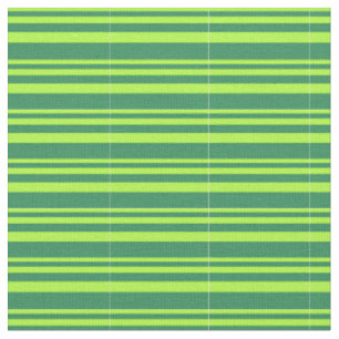 Lichtgrüne und meergrüne Streifen/Linienmuster Stoff