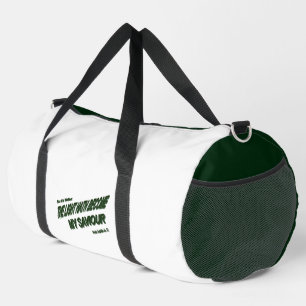 Lichthahn wird mein Retter - Grün Duffle Bag