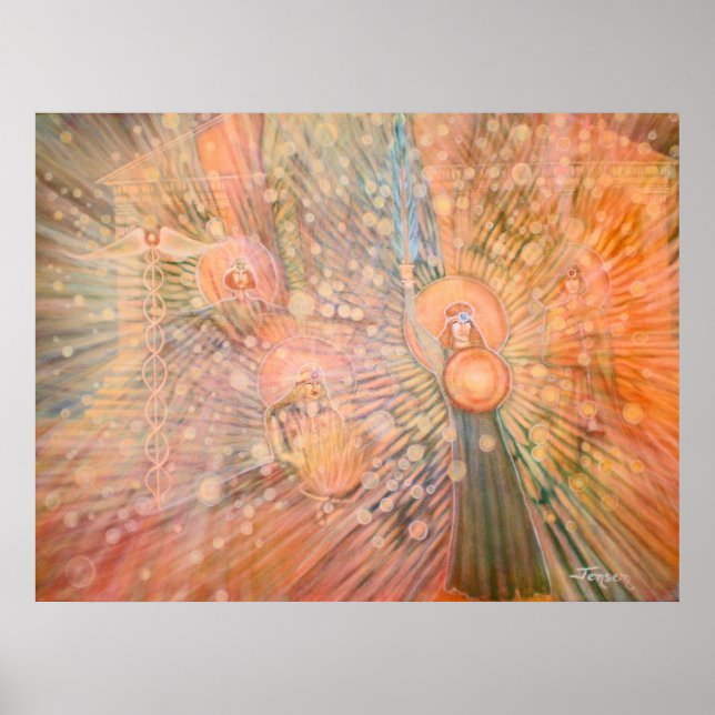 Lichthalter Poster (Vorne)