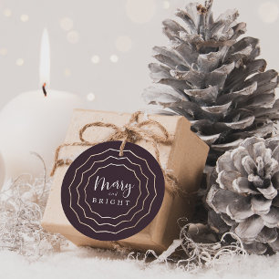 Lichtkreis Elegante Moderne Weihnachtsgeschenke Geschenkanhänger