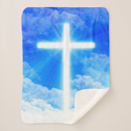 Lichtkreuz Jesus Christus Christlich anpassbar Sherpadecke