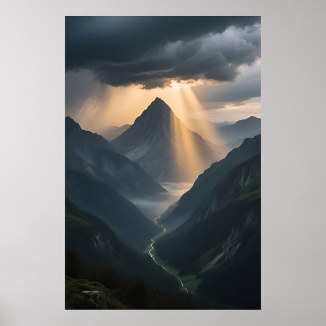 Lichtkrone Poster (Vorne)