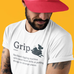 Lichtmodus der Grip-Definition - Crew T-Shirt
