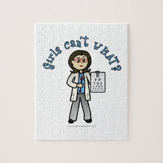 Lichtoptometristin Puzzle (Vertikal)