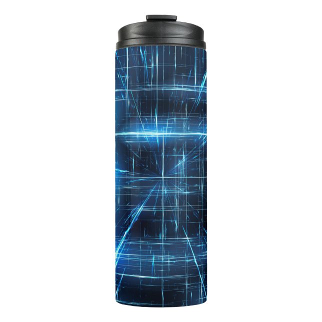 Lichtpunkte des Netzwerks Thermosbecher (Vorderseite)