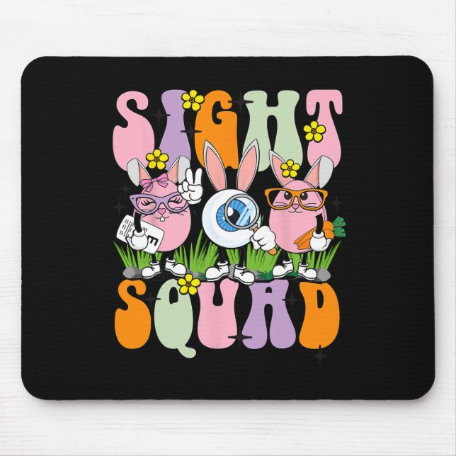 Lichtquadrat Therapeut Optometriker Optometrie Son Mousepad (Vorne)