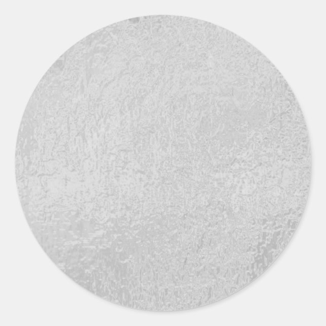 Lichtquelle - Schwarzes, weißes Funkelrad Runder Aufkleber (Vorderseite)