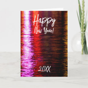 Lichtreflektionskarte Feiertagskarte