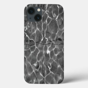 Lichtreflexionen auf Wasser: Schwarz & Weiß Case-Mate iPhone Hülle