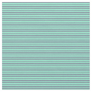 Lichtschiefer Grau & Aquamarine Muster Stoff