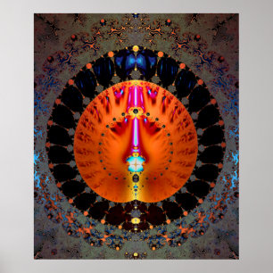 'Lichtschild' Poster