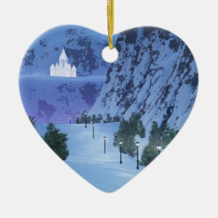 Lichtschmuck Keramikornament
